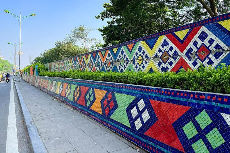 La calle de la cerámica, un récord Guinness en Hanoi. (Capital de Vietnam)