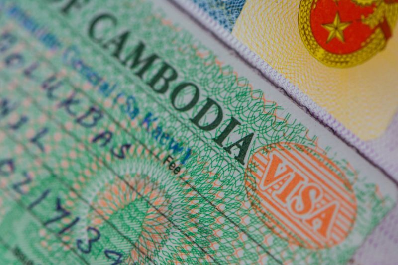 le visa pour le cambodge