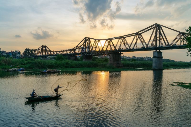 Puente de Largo Bien - Hanoi