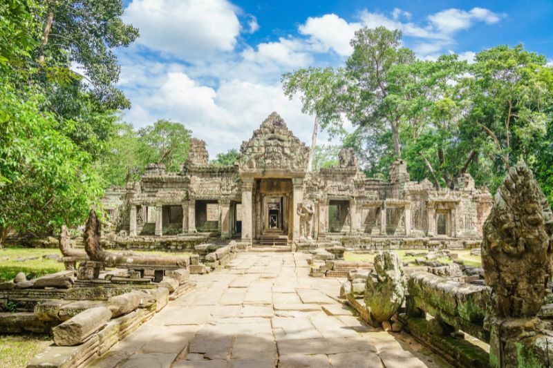 templo banteay kdei en camboya