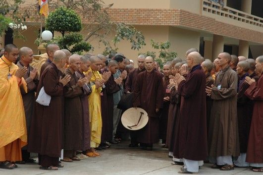 moine du grand véhicule - bouddhisme au vietnam