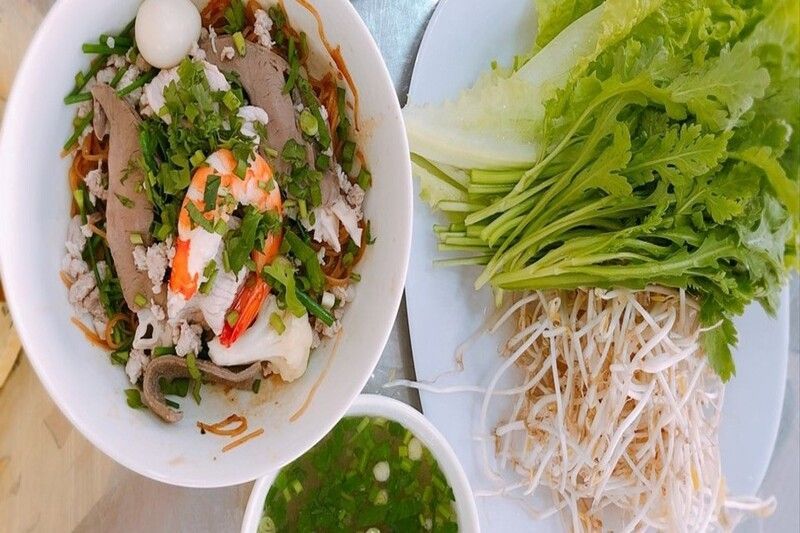 Un plato de he tieu kho en el restaurante vietnamita Nhan Quan (fuente: shopeefood)