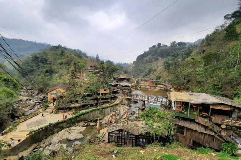 village de cat cat à sapa