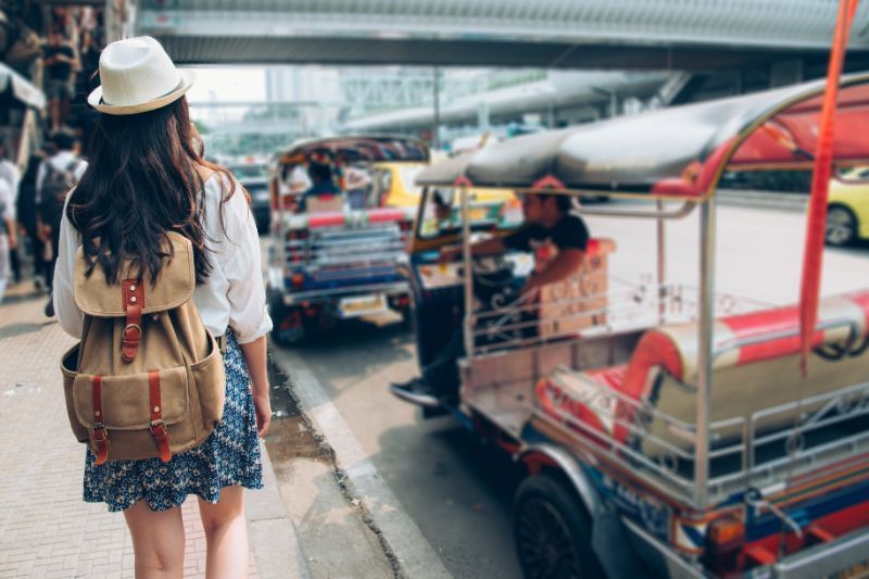 tuk-tuk en Camboya - Fuente: Canva