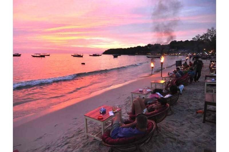 playa de Ochheuteal (Fuente: pinterest.com).(playas de Camboya)