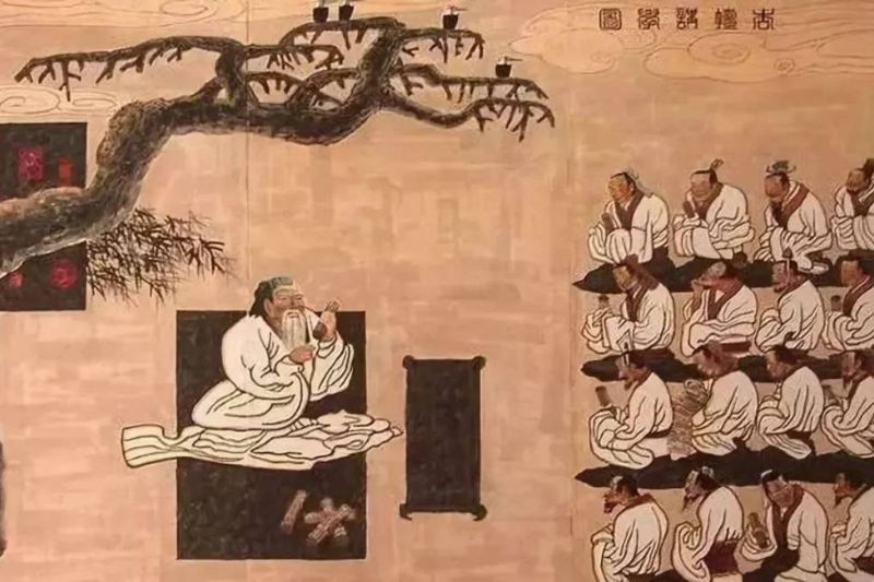 confucius et ses disciples