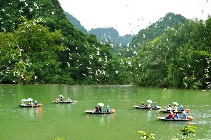 Le parc ornithologique de Thung Nham. Source : thungnhamecotourismzone