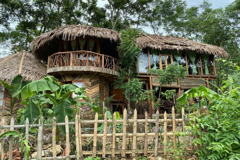 Casa del árbol de Pu Luong. Fuente: tripadvisor