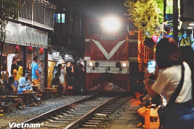 calle del tren de hanoi. Fuente: vietnamplus