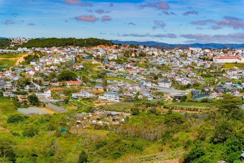 ciudad romántica de dalat. Fuente: canva