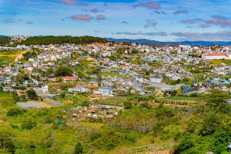 ville romantique de dalat