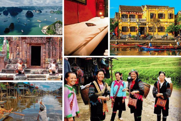 circuit au nord centre vietnam et cambodge