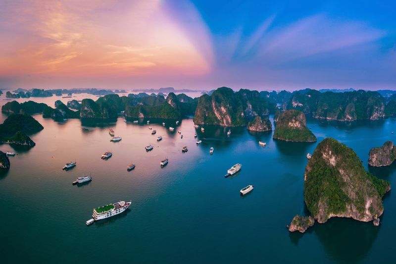 Bahía de Halong: una de las maravillas naturales del mundo (fuente: Shutterstock/Andy Tran)