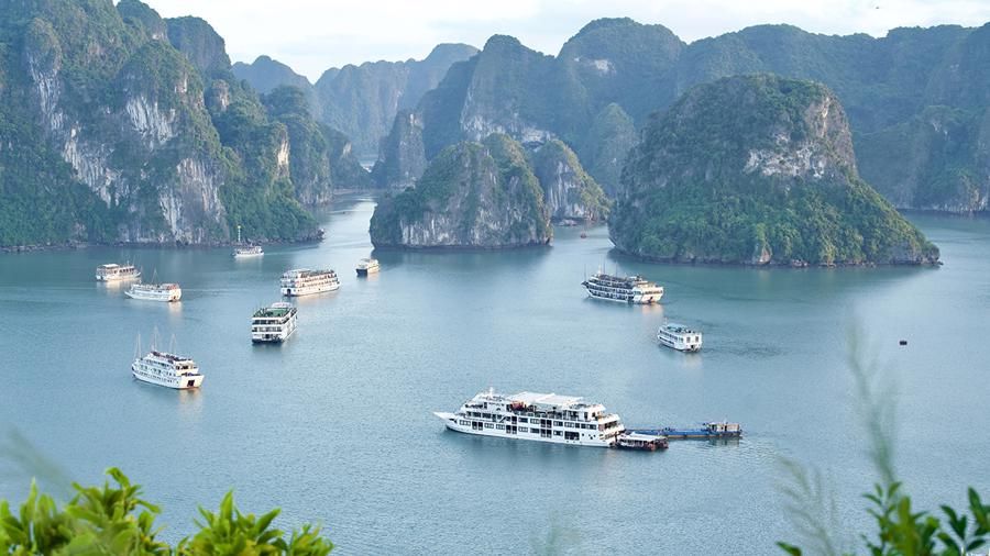 la baie d'halong vietnam sera officiellement l'hôte du festival art for climate 2025