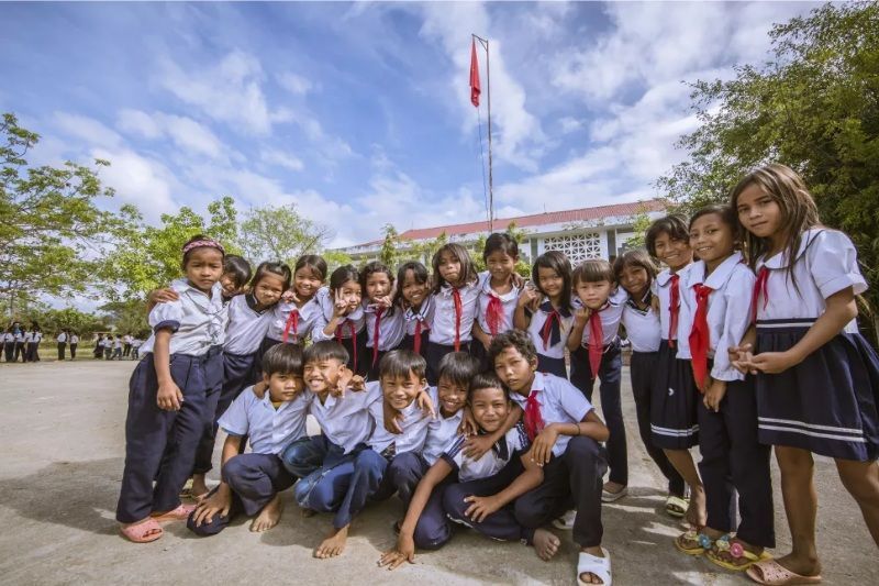 Educación en Vietnam, niños de Vietnam.