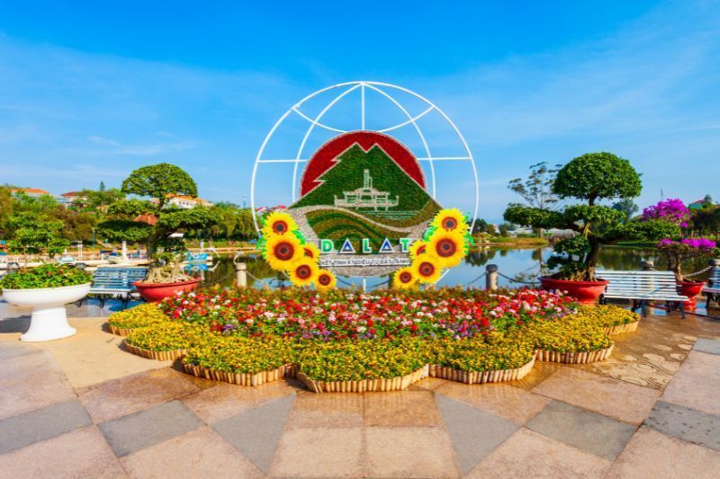 Jardín de flores de Dalat - Fuente: Canva