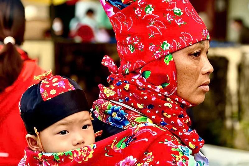 la beauté des femmes dans les montagnes au nord vietnam