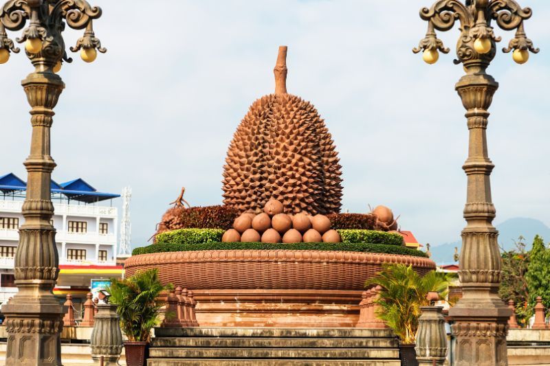 el símbolo de kampot durian. Fuente: canva