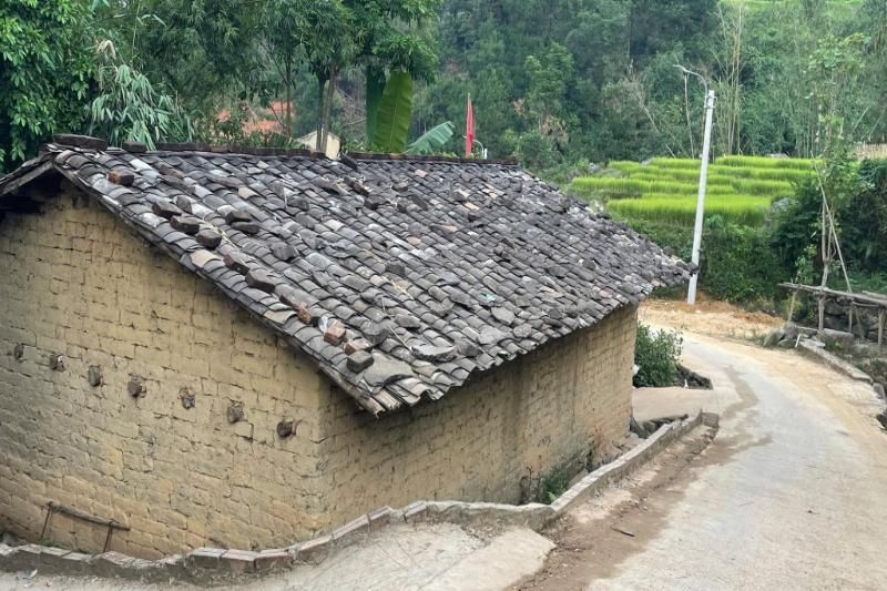 El tipo de casa típica de los habitantes de binh lieu (Fuente: Vu tung)