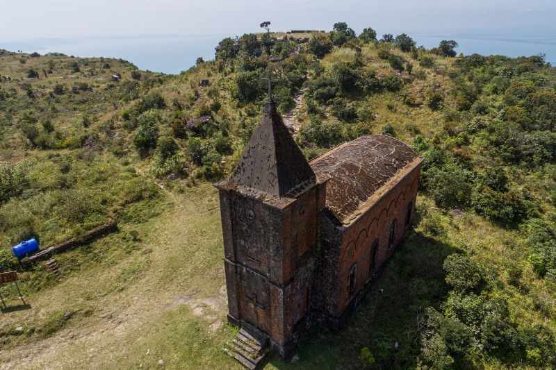 la iglesia de bokor en kampot. Fuente: canva