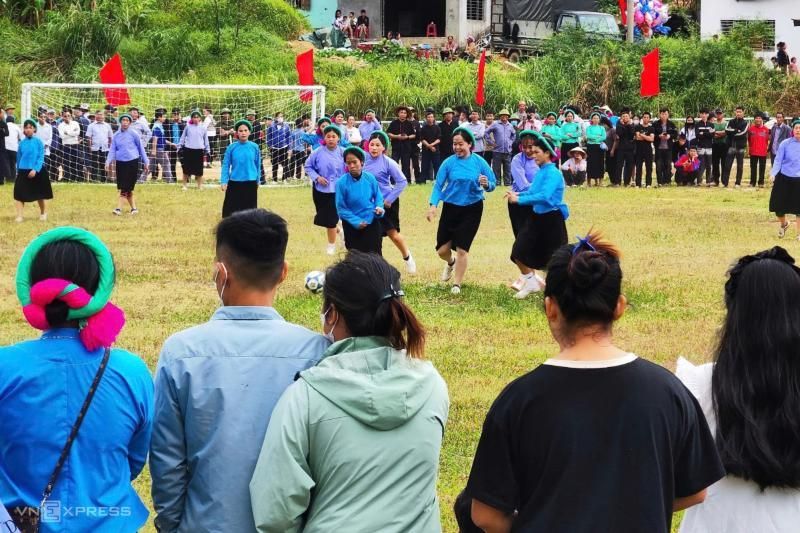 Actividades deportivas de los lugareños en Binh Lieu (Fuente: Vnexpress)