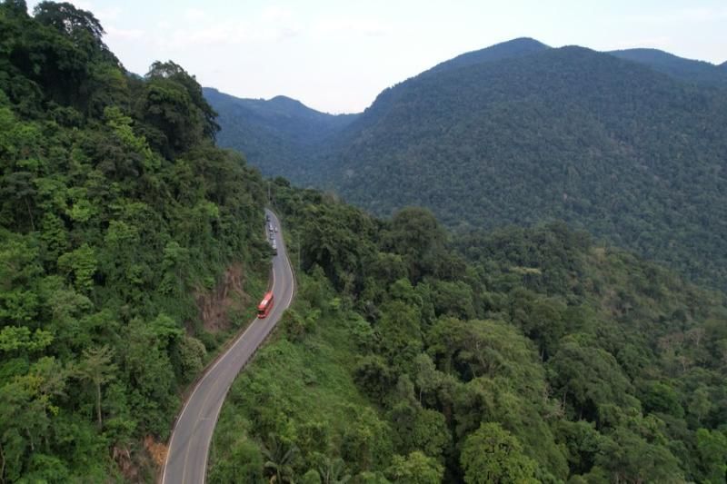 Magnífica vista desde arriba en Bao Loc, Lam Dong (Fuente: diario de Phap Luat)