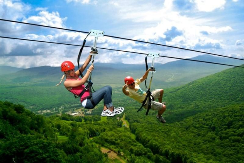 tyroliennes au pont de verre rồng mây, à sapa (1)