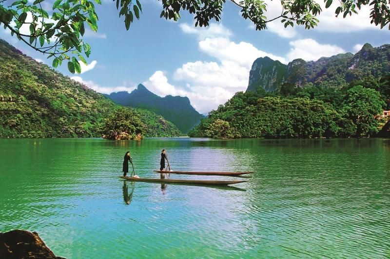 vietnam découverte avec le lac ba be