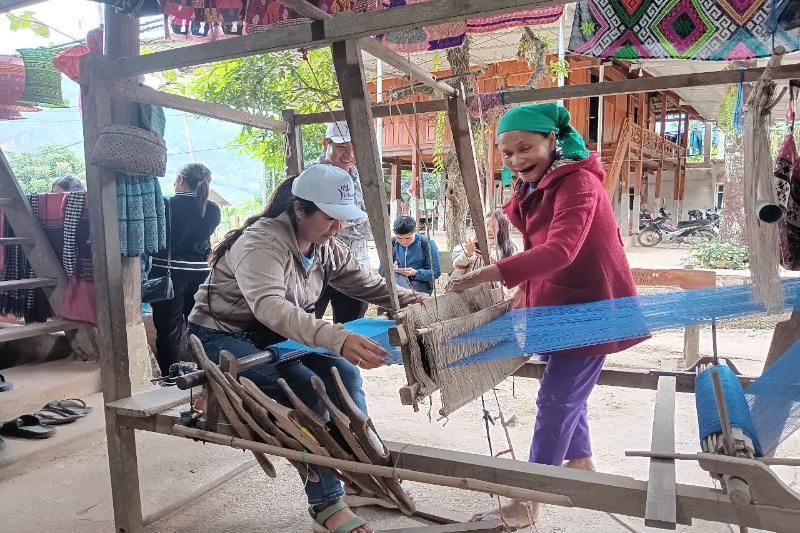 colgar kia pa co mai chau vietnam del norte (fuente: Tran Tran)