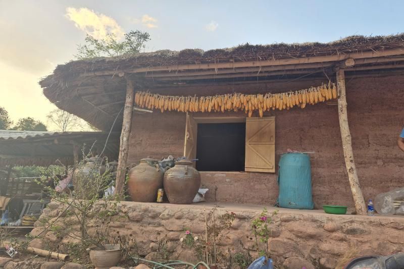 la casa de los ha nhi en el norte de vietnam (Fuente: Hieu Tuyen)