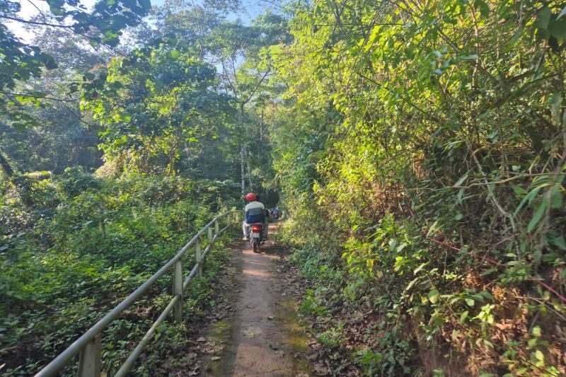 El camino desde A Pa Chai hasta el marcador número 0 (Fuente: Hieu Tuyen)