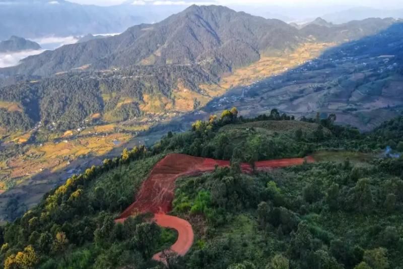 le paysage à si thau chai lai chau