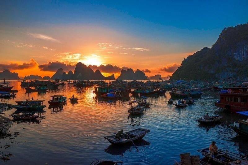 l'ile de co to, nord du vietnam