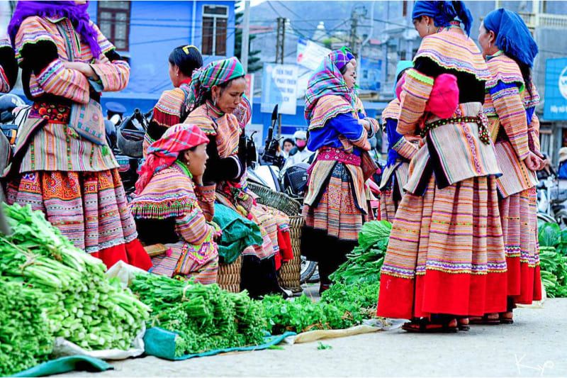 la marché à Dong Van, Ha Giang