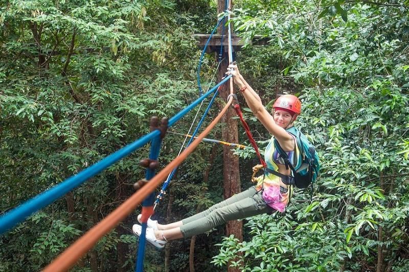 essayez les activités extrêmes à koh rong
