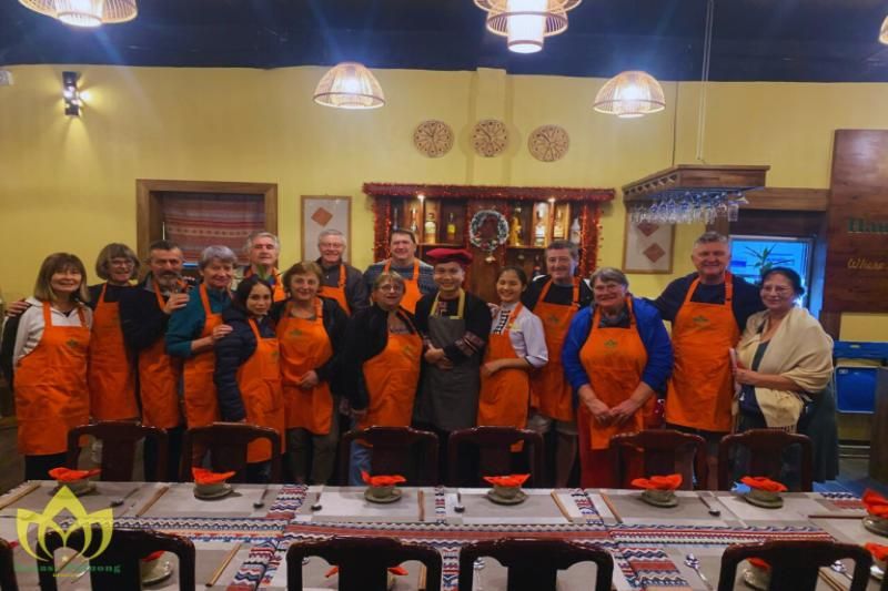 Hanasa Pu Luong resort - cours de cuisine. Source : booking.com