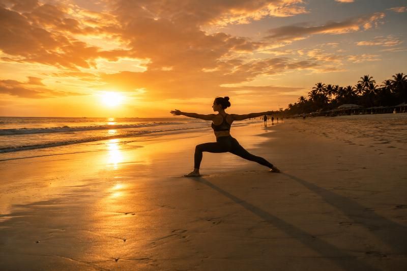 Yoga le matin à Nha Trang