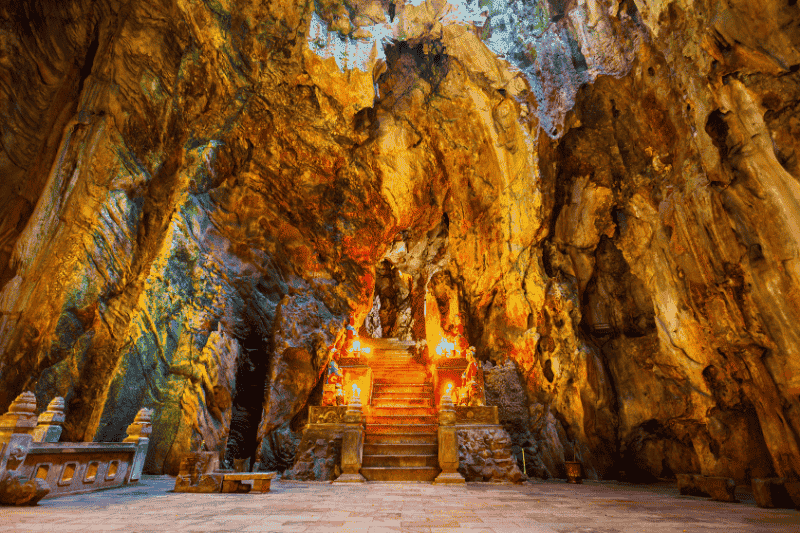 montagnes de marbres à da nang
