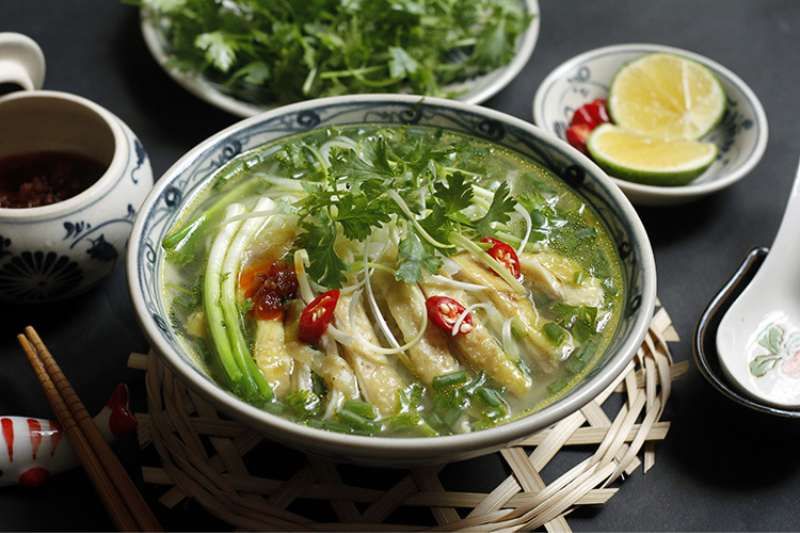 phở au poulet vietnamien