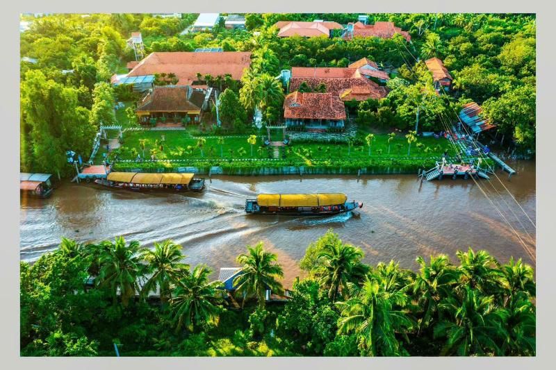 chez l'habitant au le homestay Ut Trinh situé au cœur de Vinh Long