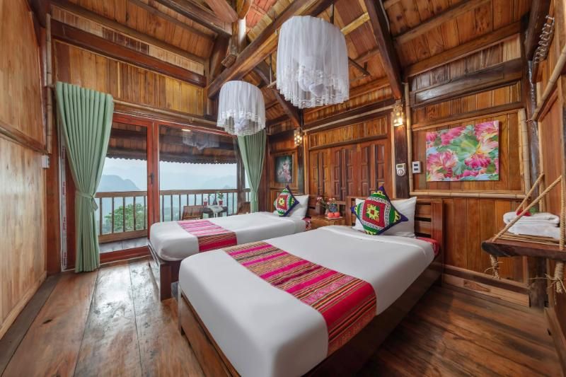 Gateway inn puluong - bungalow de luxe avec jardin. Source : Gateway inn puluong