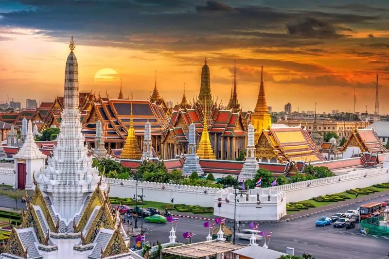 grand palais de bangkok, thailande