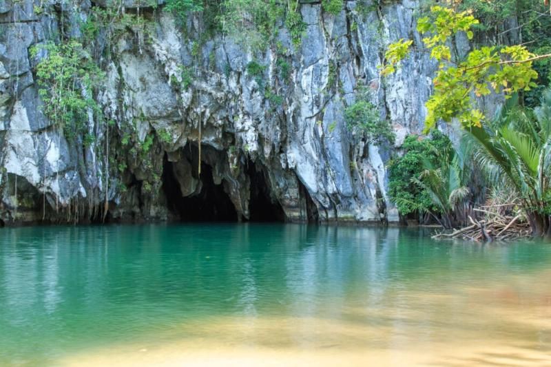 la rivière souterraine de puerto princesa philipines