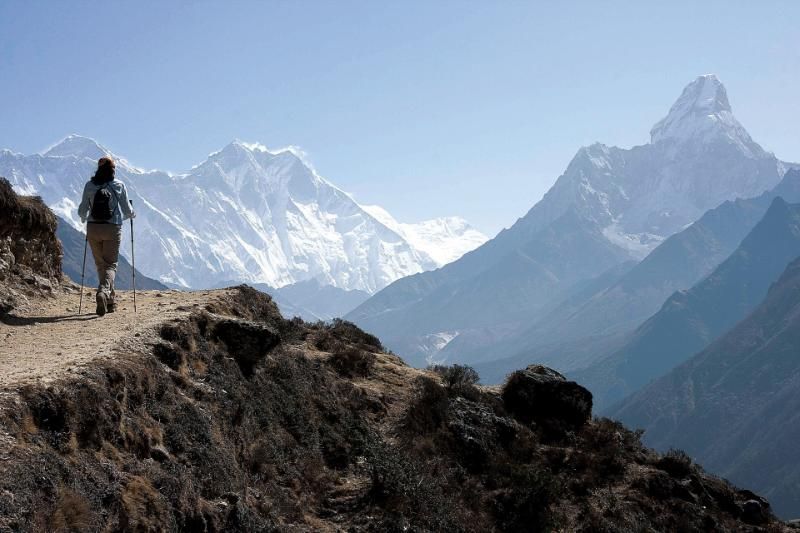 trek dans la région du khumbu à nepal