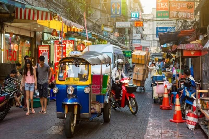 tuk tuk à thailande