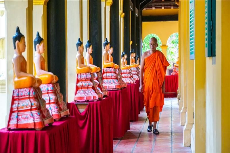 la pagode ang, à tra vinh