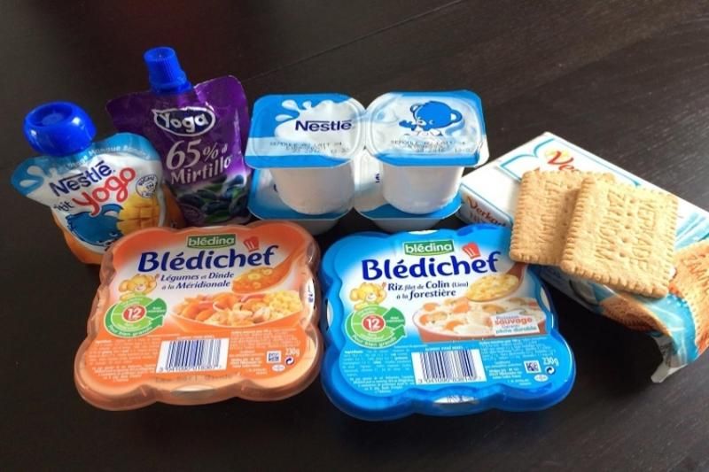 pour les repas de bébé, privilégiez les petits pots ou céréales que votre enfant aime