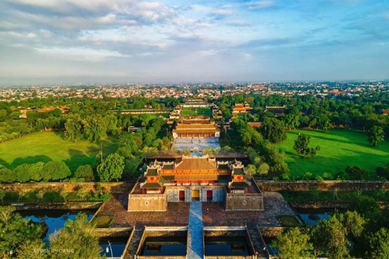 toàn cảnh Đại nội huế - disantrangan.vn