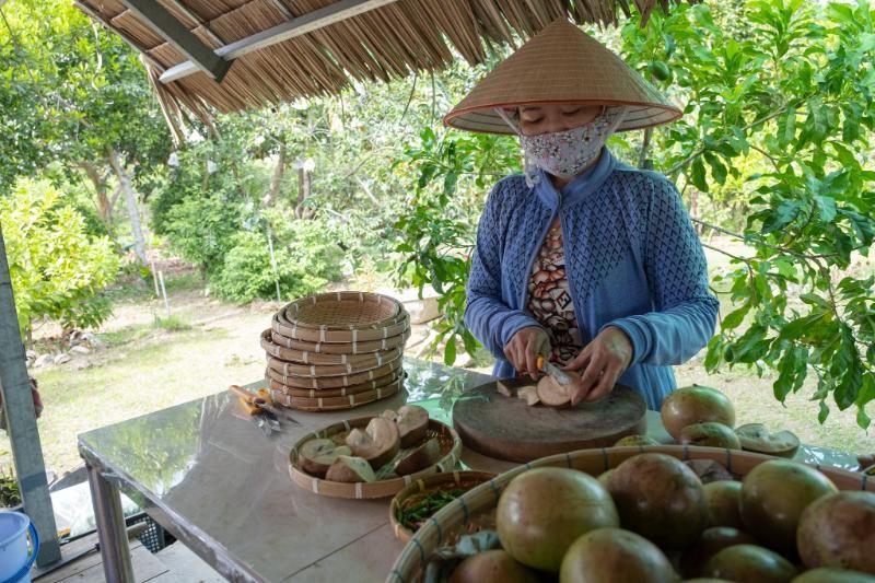 cai be - déguster les fruits frais chez l'habitant