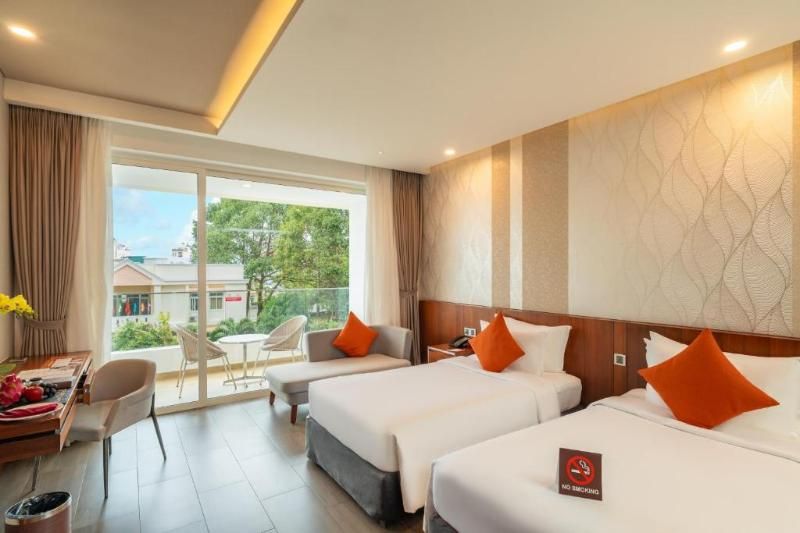 chambre double premium vue ville. Source : booking.com